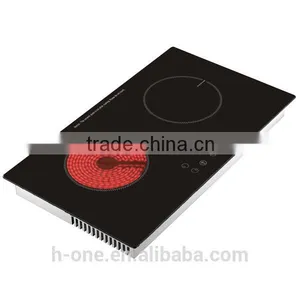 Two Burner Electric Hybrid Cooktop From Supplier thumbnail-1
