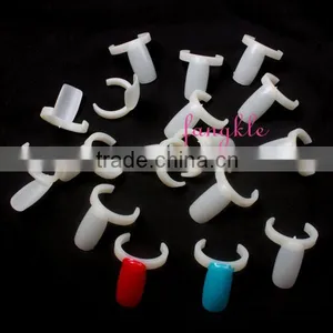 Plastic 50pcs Nail Ring Tips Display thumbnail-2