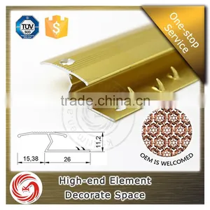 Superior/stable Carpet Transiton Strips Carpet Trim Aluminium Carpet Cover Strips thumbnail-1