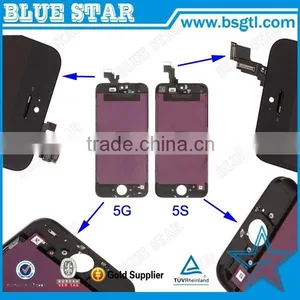 Wholesale New LCD Screen Assembly Replacement for IPhone 5S, Screen for IPhone 5S thumbnail-5