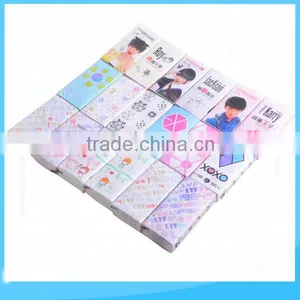 18gsm 3-ply 1/8 Folded Colorful Dinner Napkin Mint Green Paper Dinner Napkin thumbnail-4