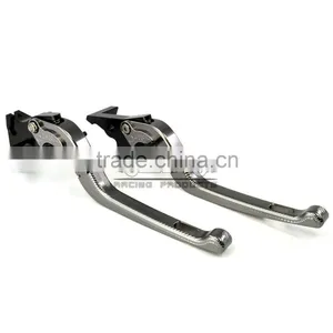 BJ-LS-008 Special Design 3D Long CNC Folding Motorcycle Hand Brake and Clutch Lever for Yamaha YZF R25 thumbnail-2