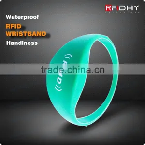 Printed Silicone Wristbands RFID Bulk for Event Planning thumbnail-1