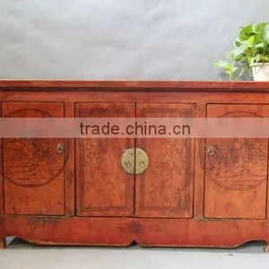 Chinese Reproduction Furniture-four Door Cabinet thumbnail-1