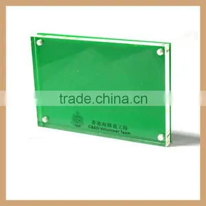 Customized Luxury Clear Acrylic Magnetic Photo Frame for Different Commemoration Day thumbnail-2