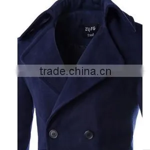 Men's Woolen Coat thumbnail-4