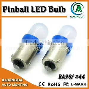 6.3V Frosted Bulb Pinball LED #44 #555 White Red Blue Yellow Green Pink Purple thumbnail-1