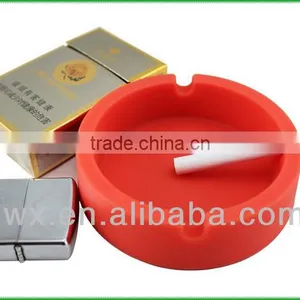 Hot Selling High Quality Eco-friendly Silicone Gift Ashtray Wholesale Ashtray Gift Sets thumbnail-1