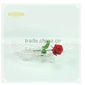 New Arrival Home Decoration Metal Fruit Basket/flower Basket Household Products thumbnail-1