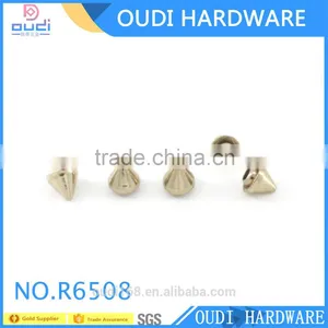 SGS Ccertificated Copper Material Bullet Shape Garment Accessories Garment Button thumbnail-3