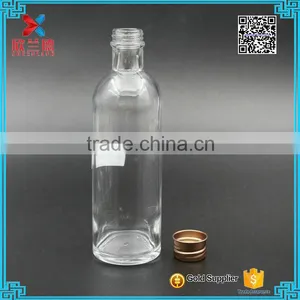 Mini 200ml Glass Wine Bottles Vodka Glass Bottles Portable Glass Liquor Bottles. thumbnail-4