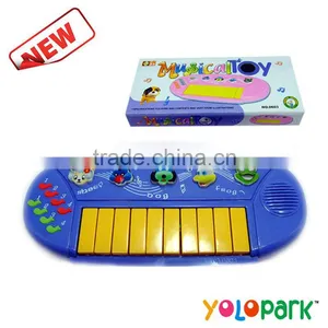 So Cute Toy,funny Educational Plastic Music Keyboard for Kids Play thumbnail-1
