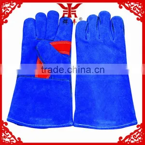 Different Types Cow Leather 14 " Welding Gloves thumbnail-6