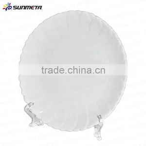 China Manufactory Subimation Rim Golden Wavy Plate w thumbnail-4