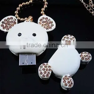 Cute Animal Shape Jewellery Pendant USB For Promotion Gift thumbnail-1