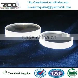 Synthetic Quatrz Glass Plates Circular Shape Quartz Wafer thumbnail-1