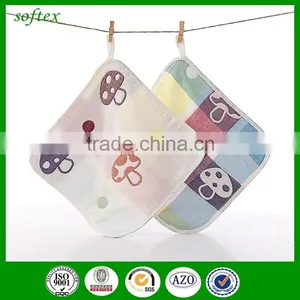 Cotton Muslin Cloth Fabric Face Towel for Baby thumbnail-1