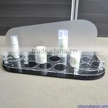 2015 High End European Style Customized Acrylic Cosmetic Display Table With Experienced Factory Made thumbnail-3