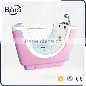 Chinese Products Wholesale Pink Yellow Color Plastic Dog Swimming Pool thumbnail-1
