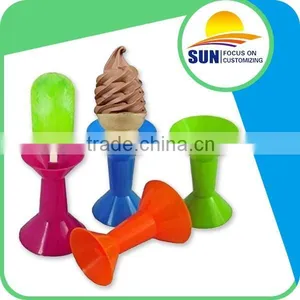 NEW No Drip Kids Popsicle Ice Cream Cone Holder Universal Food Holder Quality Choice thumbnail-1
