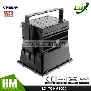 5 Years Warranty, UL Approved #481383, Gymnasium Lights, Meanwell Driver, Copper Heatpipe, 500W LED High Mast Light thumbnail-5
