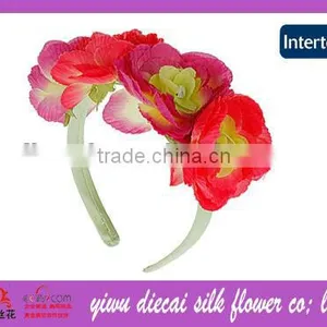 Handmade Floral Flower Hairband Hair Accessories thumbnail-4