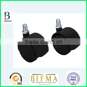 2016 Fine 50mm Conventional Plate Nylon Furniture Caster Wheels thumbnail-5