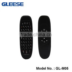 2016 Gleese 2.4G Mini Handheld Wireless Keyboard With Universal Remote Control For Android Smart TV thumbnail-2