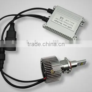 LED Headlight Kit HB4 9006 Led Headlight Bulbs Conversion Kit With Radial Heat Sink Install in Car Fog Light thumbnail-5