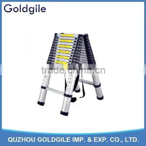 Goldgile 2016 EN131-6 Aluminum Double-sided Telescopic Ladder thumbnail-1