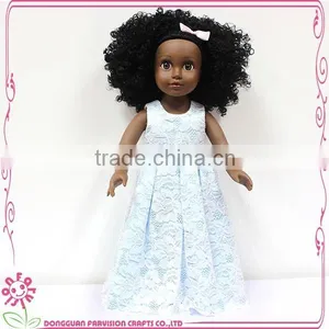 18 Inch Black Baby Fashion Doll With Afro Hair thumbnail-5
