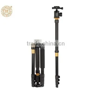 Q570 1410mm 2 Section Center Pipe Easy Operated Filp Leg Lock DSLR Digital Camera Tripod Monopod Professional Aluminum Tripod thumbnail-3