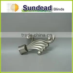 Silver Curtain Pole Curtain Accessory Wholesale Curtain Latest Curtain Designs 2015 for Home Decor thumbnail-3