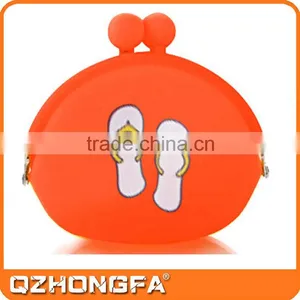 2015 Cheap Promotional Candy Color Silicon Zipper Coin Purse thumbnail-6