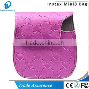 PU Leather Fujifilm Camera Case Bag for Fuji Instax Camera Mini8 Mini8+ thumbnail-4