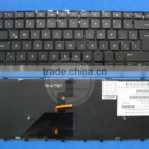 Latin New Keyboard for HP Folio 13-1015TU 13-2000 LA Laptop Keyboard MP-11G16LAJ698 PK130MW1A19 SPS-673656-161 thumbnail-1