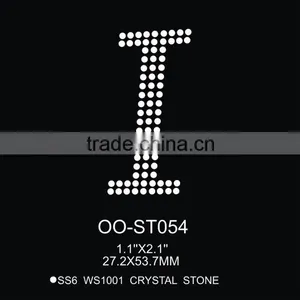 Simple Crystals I Letter Large Stickers thumbnail-1