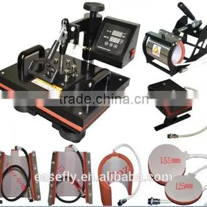 Multi-purpose 8 in 1 Combo Heat Press Printing Machine for Sale thumbnail-1