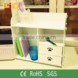 Durable Waterproof Diy Plastic Desk Storage Drawer Organizer thumbnail-1