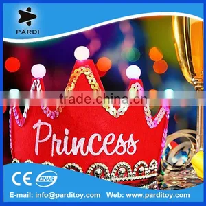 3 Functions LED Light Birthday Crown Hat for Kids thumbnail-1