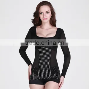 Long Sleeve Thermal Polka Dot Ladies Fancy Tops Roupas Femininas Pretty Women Clothing thumbnail-2