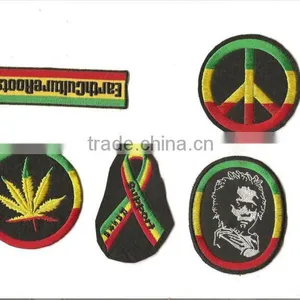 Embroidered Rasta Patches thumbnail-1