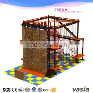 2016 Best Sale Climbing Rope Course Indoor Playground Equipment for Fun thumbnail-1
