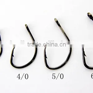 Sport Circle Hook High Carbon Steel 6/0 500pcs/bag thumbnail-4