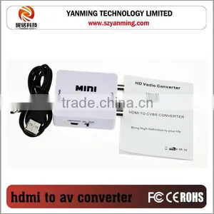 Hdmi to CVBS Converter for Computer DVD to HDTV Projector thumbnail-2