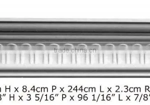 High Quality Good Price Beautiful New Modern Luxury Decorative pu Carved Cornice Mouldings thumbnail-6