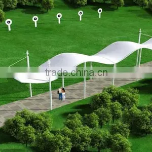 2016 New Canopy Membrane Structure PTFE PVDF With 30 Guaranty thumbnail-2