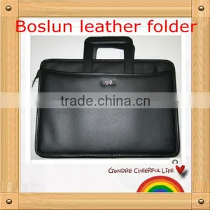2013 Hotsale Leather A4 Portfolio Folder thumbnail-1
