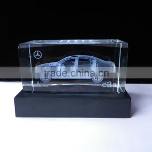 Black Crystal Led Base for Crystal Cube With 10 Lights thumbnail-1