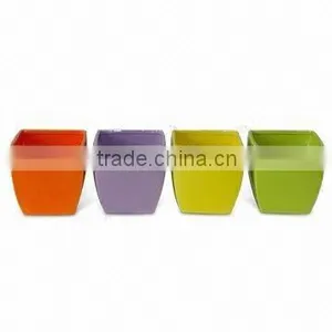 Ceramic Square Shape Planter thumbnail-1